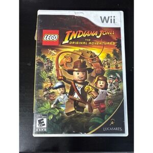 LEGO Indiana Jones The Original Adventures Nintendo Wii Game LucasArts RVL-RLJE